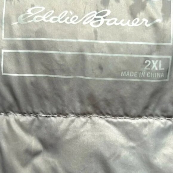 Eddie Bauer Gray Cirruslite Down Parka Size 2X - Picture 5 of 6